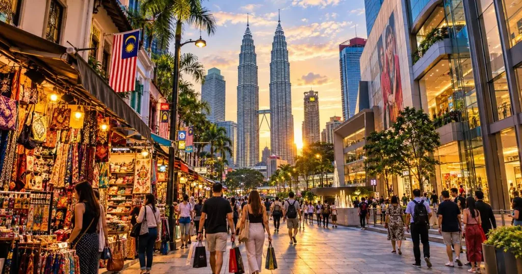 shopping in Malaysia